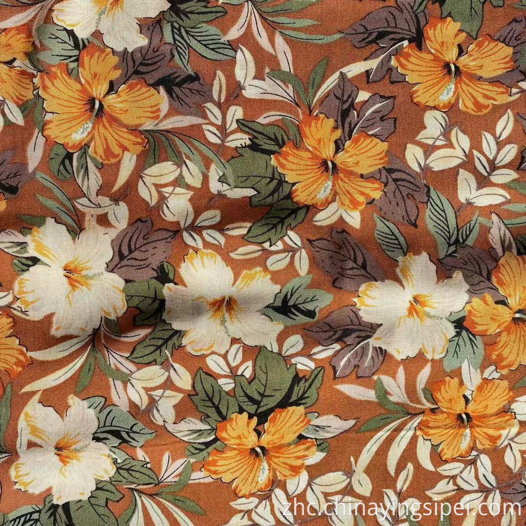 45s柔软的挑战人造丝织物普通织物人造丝丝布印花tecido粘液材料粘液粘液100%rayon织物用于连衣裙